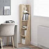  Kutni ormarić 27,5x27x140cm Konstruirano drvo Sonoma hrast | shoptok.hr