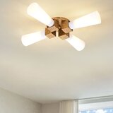 Elstead KRISTY-4P-DG-OPAL - Luster na štangu KRISTY 4xE27/40W/230V, u bakarnoj boji | Eponuda.com