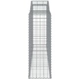  Obokane gabion košare 7 kosi 300x50x140/160 cm pocinkano železo | Shoptok.si