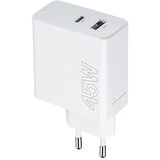 Maxlife MXTC-07-45AC PD QC charger 1x USB-C 1x USB 45W WHITE | Eponuda.ba