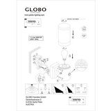 Globo Xeloo Vanjska svjetiljka sa senzorom (60 W, D x Š x V: 10,2 x 10,2 x 24,5 cm, IP44, Senzor pokreta) | shoptok.hr