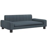  Krevet za pse tamnosivi 90 x 53 x 30 cm od tkanine | shoptok.hr