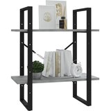 Ormarić za knjige sivi hrast 60 x 30 x 70 cm konstruirano drvo | shoptok.hr