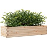  Vrtno cvetlično korito 110x40x23 cm trdna borovina | Shoptok.si