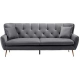 Bessagi Home velika Zofa Liliana, Temno Siva, Žamet | Shoptok.si