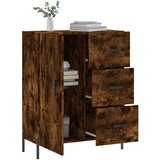  Komoda boja dimljenog hrasta 69 5x34x90 cm konstruirano drvo | shoptok.hr