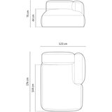 Micadoni Bež modularna sjedeća garnitura (s desnim kutom) Martina – Home | shoptok.hr