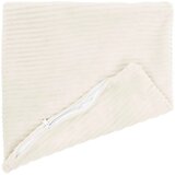  Presvlaka za jastuk 2 pcs HEERLEN Krem 50 x 50 cm Kord - Krem 50 x 50 cm 2 Slike