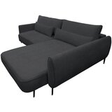 MID.YOU KOTNA SEDEŽNA GARNITURA, bouclé temno siva | Shoptok.si