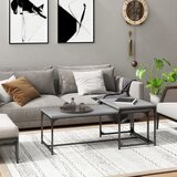 The Living Store Klubska mizica 2 kosa siva sonoma inženirski les - Klubska Mizica, (21573957) | Shoptok.si