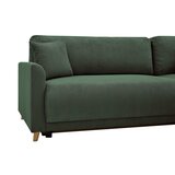P & B KOTNA SEDEŽNA GARNITURA, rebrasti žamet zelena | Shoptok.si