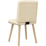  Jedilni stoli 6 kosov krem blago, (21822543) | Shoptok.si