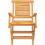  Sklopive vrtne stolice 4 kom 56x63x90 cm od masivne tikovine | shoptok.hr