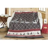 Mila Home Siva deka s božićnim motivom 180x220 cm – | shoptok.hr