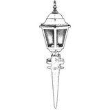 Opviq Vanjska zidna lampa BBO-68166-BSY, 60 cm, IP65, E27, Crna | Eponuda.ba