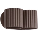 Sollux Lighting Stenska svetilka AURA 2 rjava G9, (5000352055) | Shoptok.si