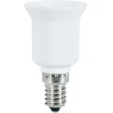 Adapter za podnožje žarulje, 97029c81h, E14 na E27, komplet3 komada, bijele boje