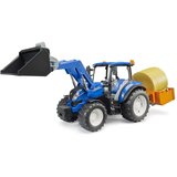 Bruder Traktor New Holland T5.120 sa utovarivačem, kašikom i viljuškama Cene