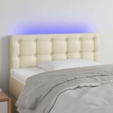  Uzglavlje krem 80 x 5 x 78/88 cm od umjetne kože | shoptok.hr