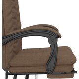  Pisarniški stol rjavo blago, (20669319) | Shoptok.si