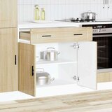 vidaXL donji kuhinjski ormarić porto boja hrasta konstruirano drvo | shoptok.hr