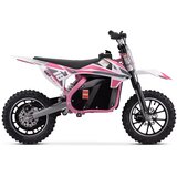 Lean_Toys Otroški Cross motor TRAIL KING HP114E roza 36V | Shoptok.si