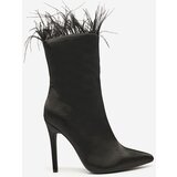Resti Black women's feather boots Wenelika | Shoptok.si