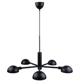  DFTP by Nordlux - Visilica na sajli NOMI 5xE14/8W/230V crne boje | Eponuda.com