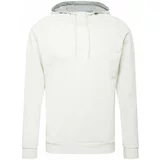 Hummel Sportska sweater majica bijela / bijela melange