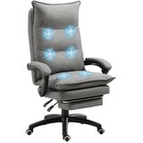  Uredska stolica za masažu stolica za stol s funkcijom masaže podesiva visina ergonomska okretna stolica najlon siva Cijene
