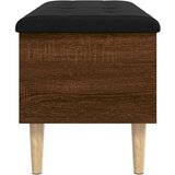vidaXL Klupa za pohranu boja hrasta 102x42x46 cm od konstruiranog drva | shoptok.hr