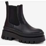 Boto Insulated Women's Chelsea Boots On Platform Black Ismira | Shoptok.si