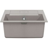  Umivalnica Siva 620 x 500 mm 80% Kvarc in 20% Smola, (5000160104) | Shoptok.si