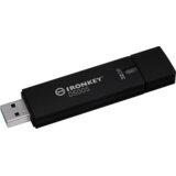Kingston Technology IronKey D500S USB izbrisivi memorijski pogon 32 GB USB Tip-A 3.2 Gen 1 (3.1 Gen 1) Crno | shoptok.hr