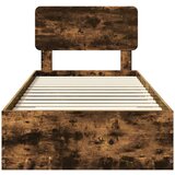  Konstrukcija postelje Dimljeni oreh 90 x 190 cm Konstruiran les, (5000103023) | Shoptok.si