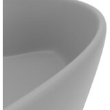  Luksuzni umivaonik mat svjetlosivi 36 x 13 cm keramički | shoptok.hr