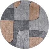 Vitaus Sivi periv okrugao tepih ø 80 cm Yuvarlak – | shoptok.hr