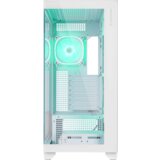 Rampage Kućište gaming HYDRA V1 WHITE Type-C+USB3.0+USB2.0 4*ARGB Fan+Hub E-ATX Exclusive Gaming, 39923 | Eponuda.ba