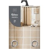 Douceur d intérieur Rjava zavesa iz mešanice bombaža 140x240 cm Everest – | Shoptok.si