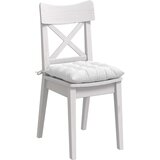  Jastučići za sjedenje 4 pcs Bijelo 40 x 40 x 6 cm tkanina | shoptok.hr