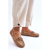 Boto marka niezdefiniowana Women's Suede Loafers Brown Si Passione | Shoptok.si