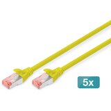 Digitus CAT 6 S /FTP patch cord, 5 units | shoptok.hr