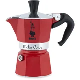 Bialetti Talijanska Moka za Kavu Bialetti Crvena Aluminij 1 Šalica 50 ml