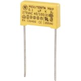 TRU COMPONENTS MKP-X2-radijski kondenzator za uklanjanje smetnji, radijalno ožičen 0.1 µF 275 V/AC 10 % 15 mm (D x Š x V) 18 x 5 x 11 mm | Eponuda.ba