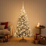  Umjetno božićno drvce s kuglicama 150 cm 150 LED lampica | shoptok.hr