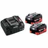 Metabo basic set 18V/2x55Ah lihd+brzi punjac asc 145 u
