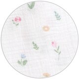 BabyOno Tetra plenice Muslin Rože, barva breskve | Shoptok.si