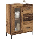  Kreveta Staro drvo 69,5 x 34 x 90 cm Obrađeno drvo i čelik | shoptok.hr