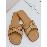 DStreet Klapki damskie khaki | ePonuda.com