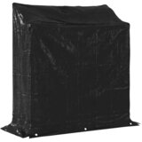  Stalak za drva za ogrjev s kišnom navlakom 100,5x40,5x110,5 cm | Eponuda.ba